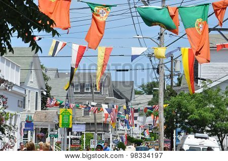 Commercial Street in Provincetown, Cape Cod