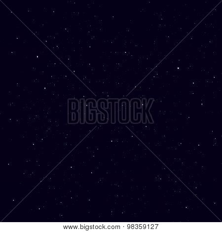 Stars in the night sky