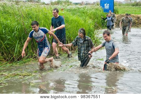 Cross-country Race Stage. Water Stage. Tyumen