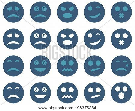 Smile and emotion icons