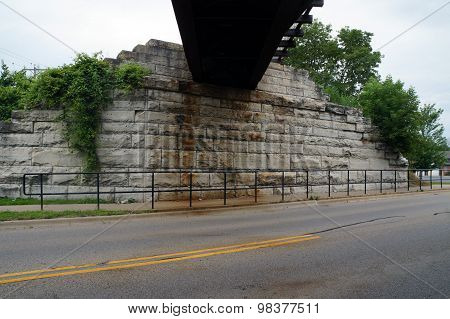 Under a Railroad Bridge