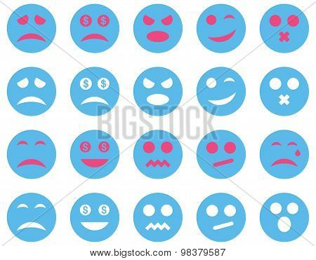 Smile and emotion icons