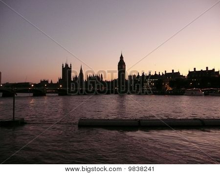 Sonnenuntergang in London