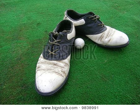 old shoes golf