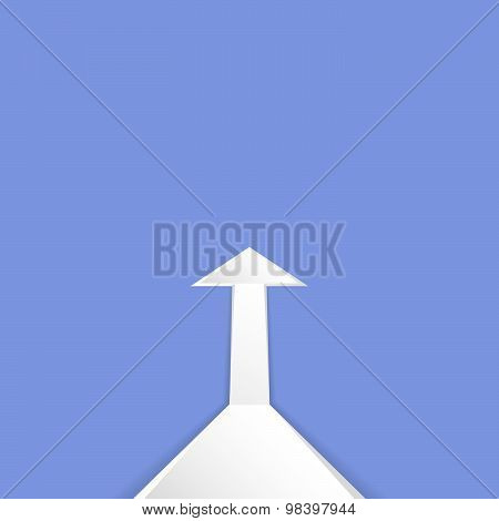 White upward arrow