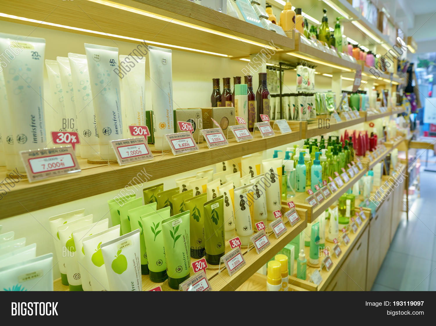 korean cosmetics store