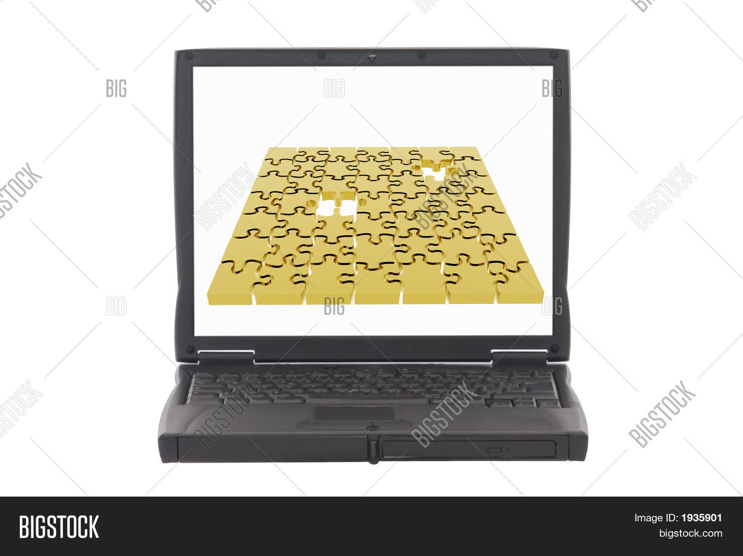 Laptop Jigsaw Puzzle Image & Photo (Free Trial) Bigstock