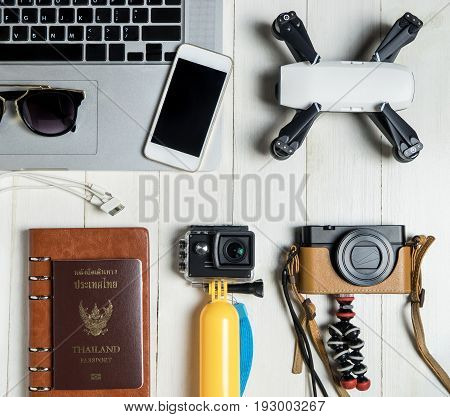 Technology Travel blogger Hi tech gadget and accessories