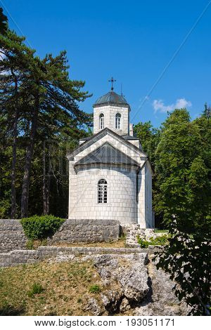 Church in Cetinje, Montenegro.