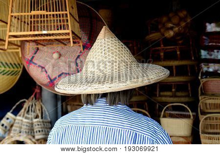 Bamboo Basketwork Natural Handmade