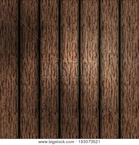 Background of a wooden board vector illustration