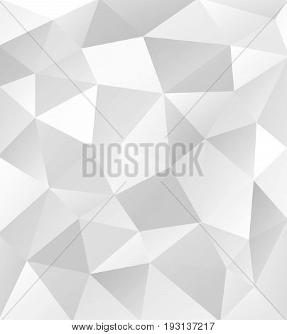 Geometric vector abstract monochrome light pattern. Geometric modern ornament for designs and backgrounds
