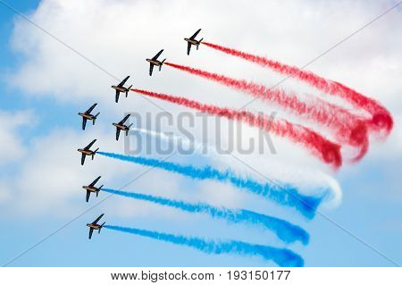Patrouille De France Airshow