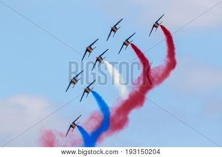 Patrouille De France Airshow