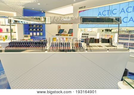 SEOUL, SOUTH KOREA - CIRCA MAY, 2017: inside OMM store in Seoul.
