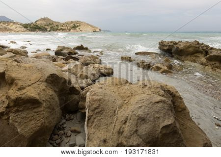 Landscape Of Charco Creek In Villajoyosa