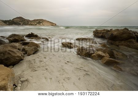 Landscape Of Charco Creek In Villajoyosa