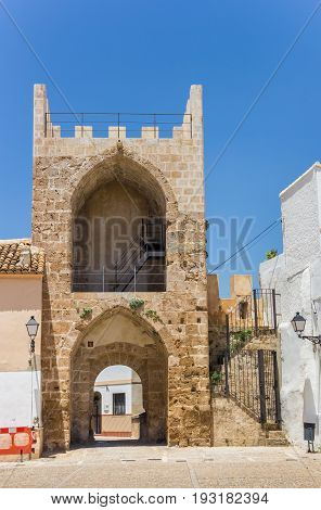 Entrance Tower To The Castle Of Bunol