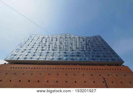 Elbphilharmonie Concert Hall In Hamburg