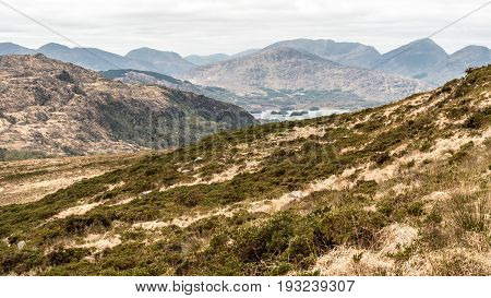 View Of Upper Lake From Torc Mountain
