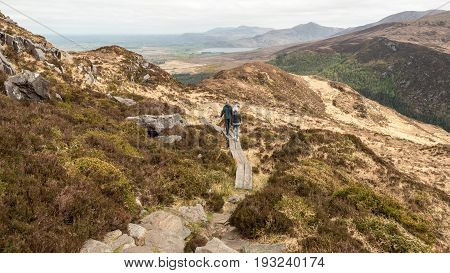 Hike On Torc Mountain