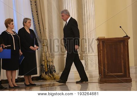 Mihai Tudose Cabinet Swearing-in Ceremony