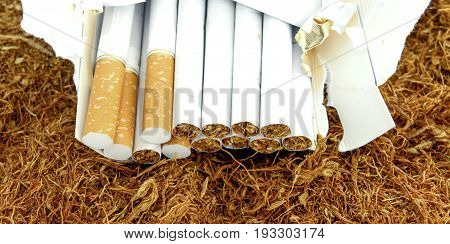 Cigarettes And Tobacco , Close Up