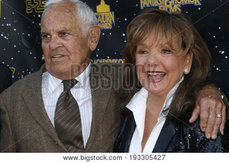 LOS ANGELES - JUN 28:  Ronnie Schell, Dawn Wells at the 43rd Annual Saturn Awards - Arrivals at the The Castawa on June 28, 2017 in Burbank, CA