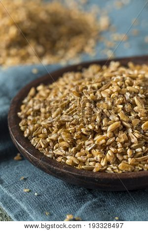 Raw Organic Brown Bulgar Wheat