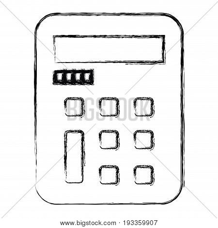 calculator math isolated icon vector illustration design
