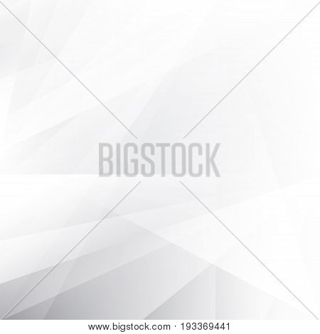 Abstract  White and gray color technology modern futuristic background, vector illustration