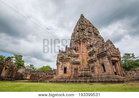 Buriram,Thailand- june 24,2017 : Landmark Phanomrung historial park,Buriram,Thailand .