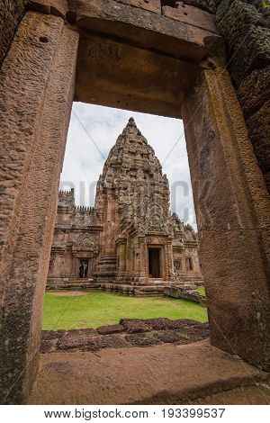 Buriram,Thailand- june 24,2017 : Landmark Phanomrung historial park,Buriram,Thailand .