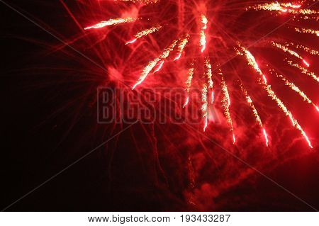 The final fireworks of 