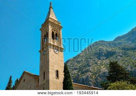 The Facade Of The Church Of St. Eustace