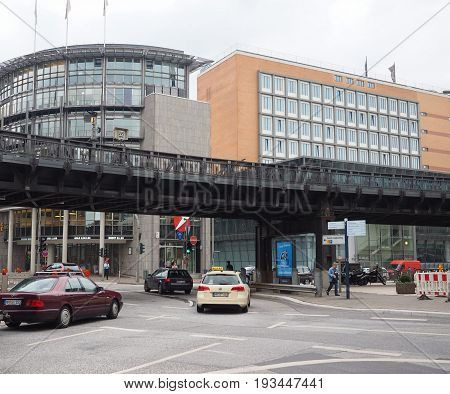 S Bahn (s Train) In Hamburg