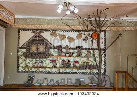 Russian Valenki Felt Boot Museum, Myshkin, Russia