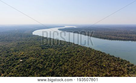 Iguazu Falls Helicopter View, Argentina