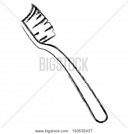 dental toothbrush isolated icon vector illustration design