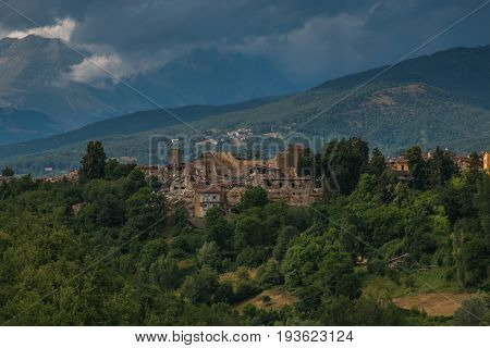 The earthquake that destroyed the historic city of Amatrice in Lazio, Central Italy