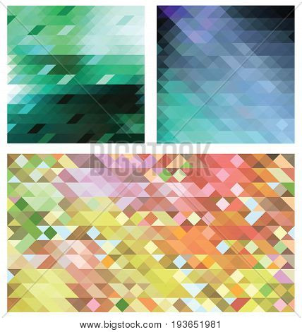 Vector triangles pattern background illustration, triangle desing