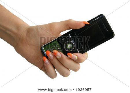Telefon In einer Hand