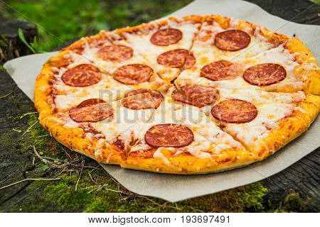 Pizza. Pizza Pepperoni .