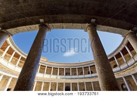 Alhambra Of Granada, Andalusia, Spain