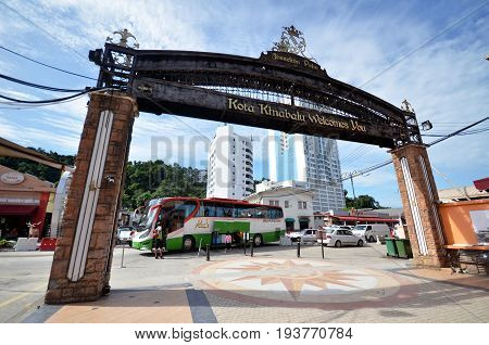 Jesselton Point Waterfront At Kota Kinabalu ,sabah