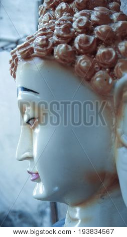 buddha head statue & Lord of Buddha statue background