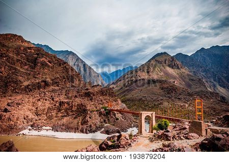 Kunhar river between Naran and Batakundi, Pakistan