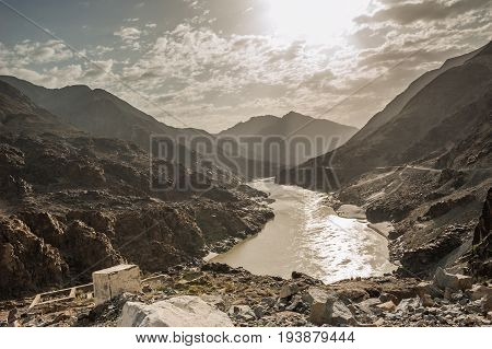 Kunhar river between Naran and Batakundi, Pakistan