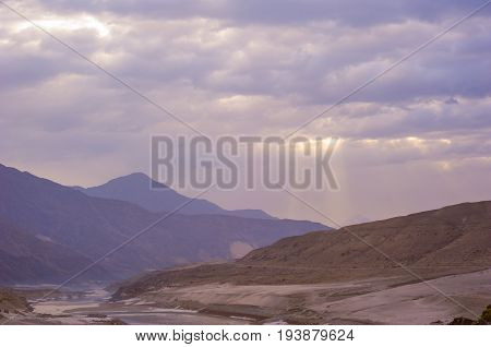 Kunhar river between Naran and Batakundi, Pakistan