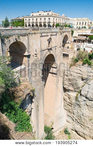 New Bridge Puente Nueva Ronda Andalusia Spain